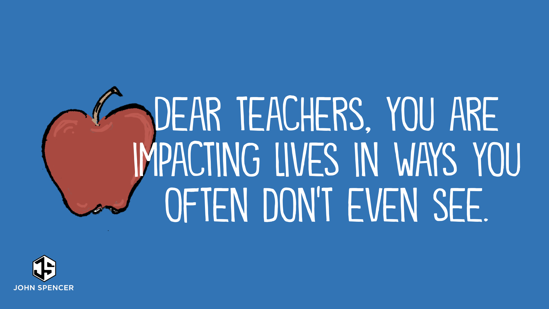Eight Ways to Appreciate  Teachers